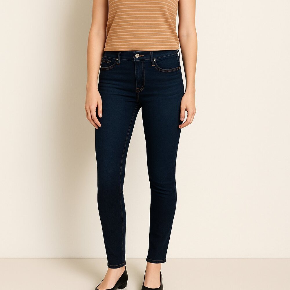 Rag & Bone Cate Jeans 27 Dark Wash Mid Rise Ankle Skinny